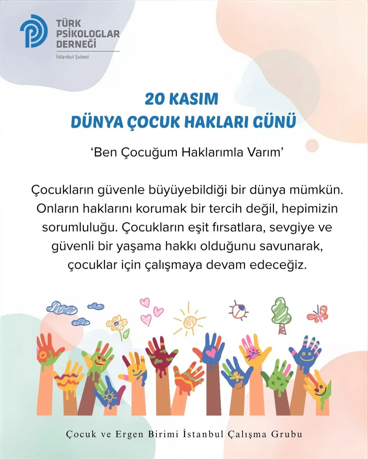 Çocuk Haklarının Korunması İçin Toplumsal Sorumluluk Çağrısı Çocuk Haklarının Korunması İçin Toplumsal Sorumluluk Çağrısı