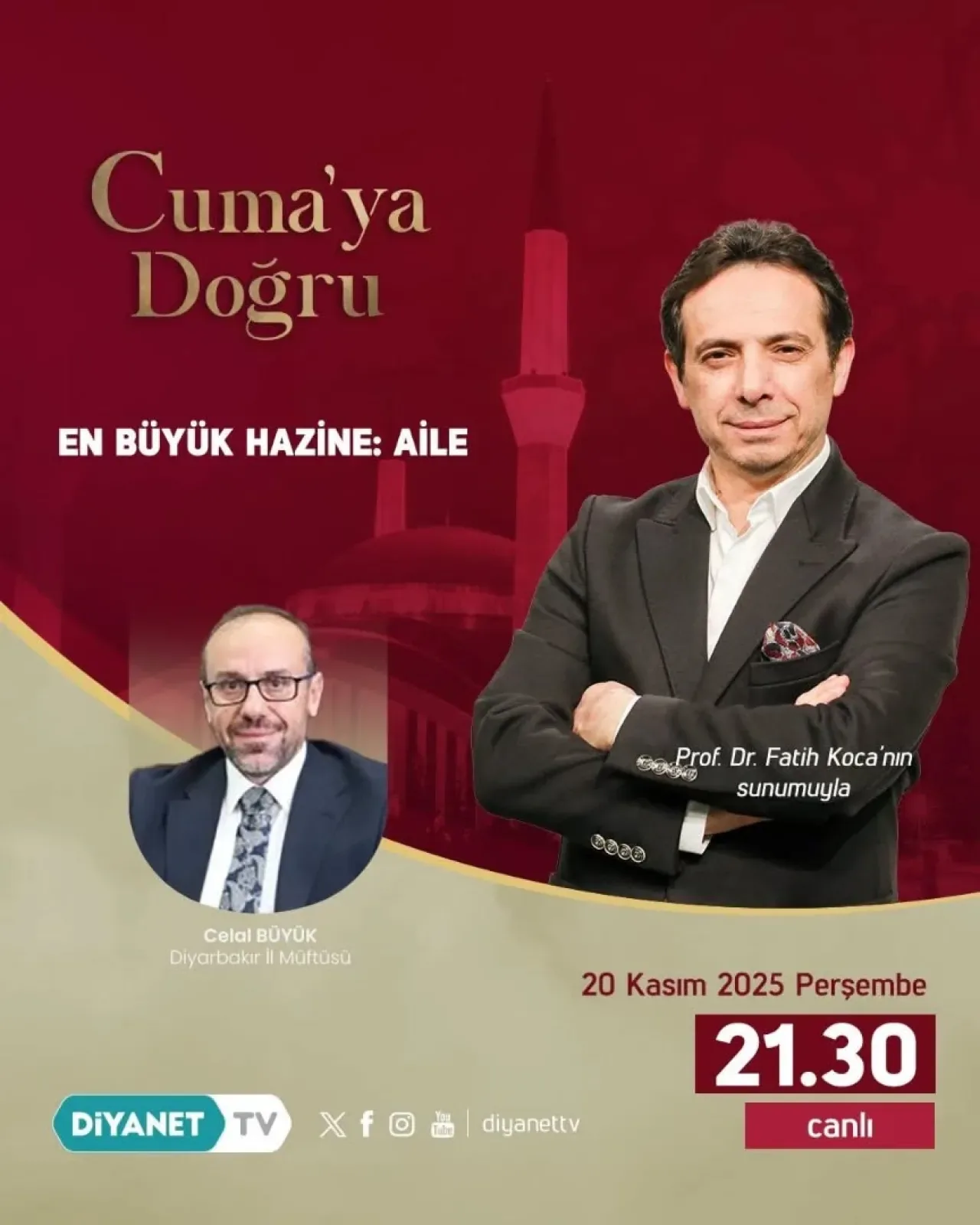 Bursa Yenişehir Müftülüğü'nden "En Büyük Hazine Aile" Konulu Canlı Yayın Bursa Yenişehir Müftülüğü'nden "En Büyük Hazine Aile" Konulu Canlı Yayın