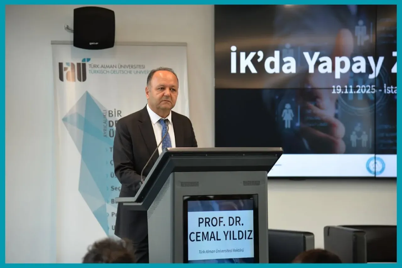Türk-Alman Üniversitesi'nde Yapay Zekâ ile İnsan Kaynakları Zirvesi Düzenlendi Türk-Alman Üniversitesi'nde Yapay Zekâ ile İnsan Kaynakları Zirvesi Düzenlendi