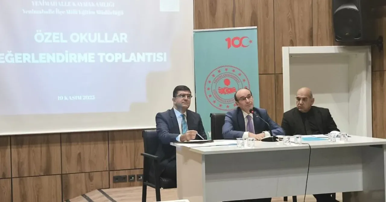 Yenimahalle'de Özel Okul İdarecileri ile Eğitim Değerlendirme Toplantısı Yapıldı Yenimahalle'de Özel Okul İdarecileri ile Eğitim Değerlendirme Toplantısı Yapıldı
