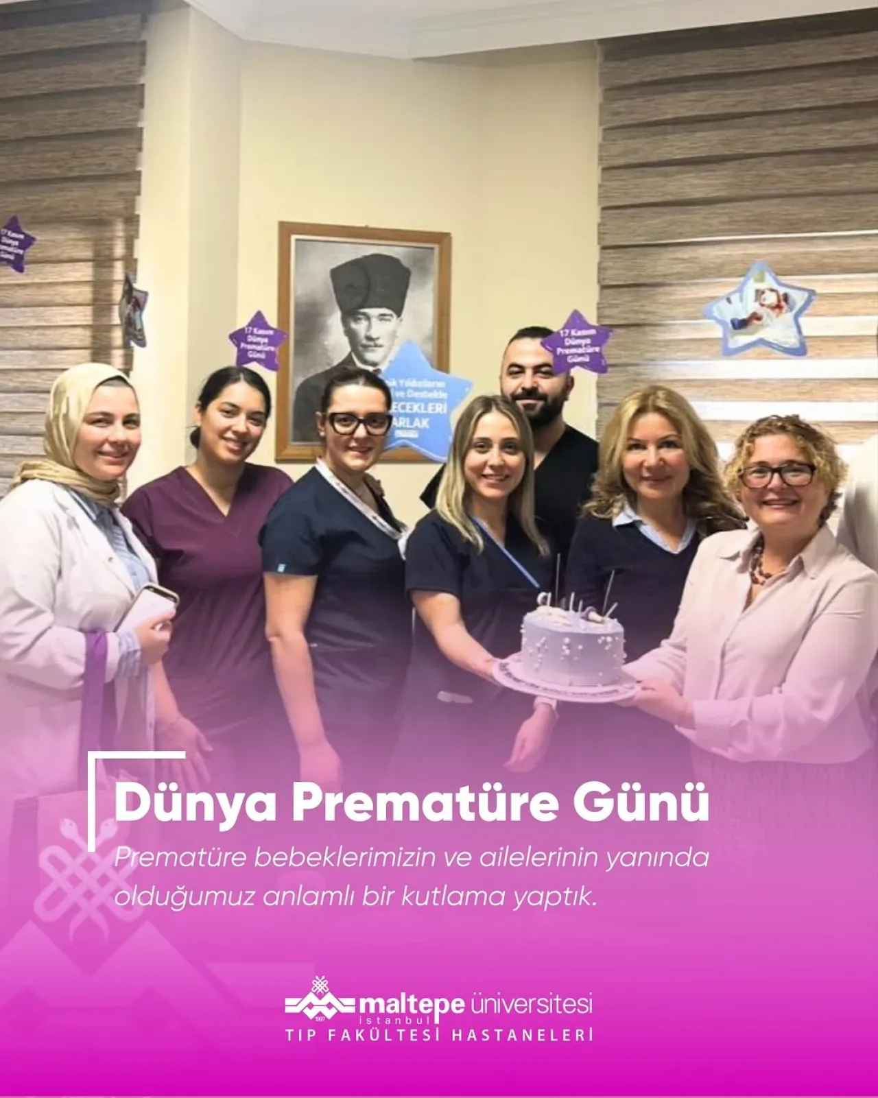 Maltepe Üniversitesi'nde Dünya Prematüre Günü Etkinliği Düzenlendi Maltepe Üniversitesi'nde Dünya Prematüre Günü Etkinliği Düzenlendi