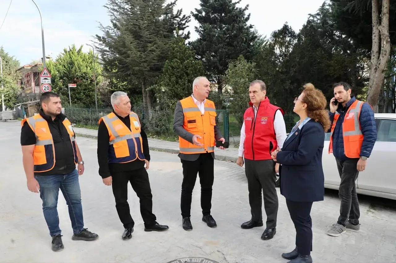 Büyükçekmece Belediyesi, Mimaroba'da Altyapı Çalışmalarını Yerinde Denetledi Büyükçekmece Belediyesi, Mimaroba'da Altyapı Çalışmalarını Yerinde Denetledi