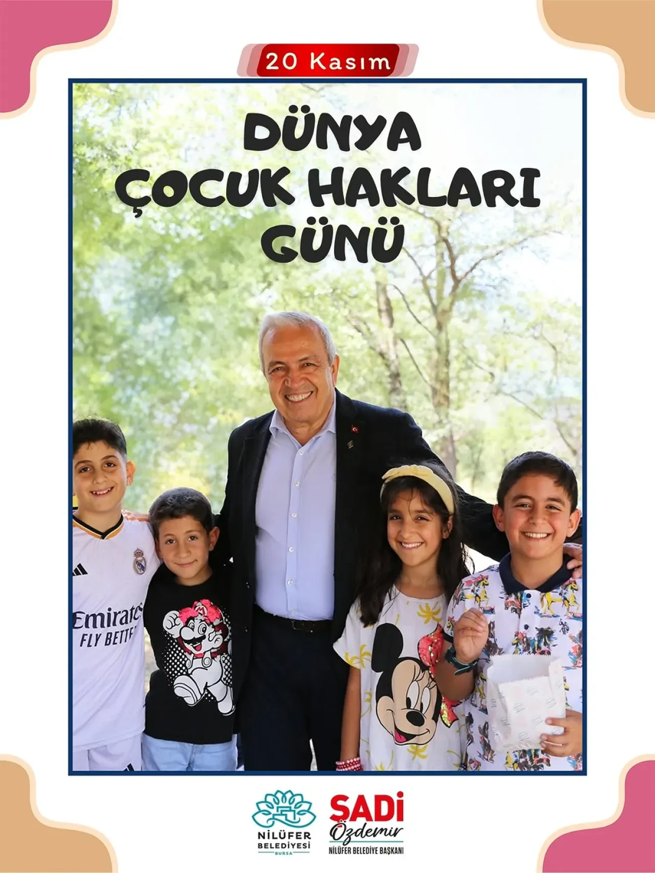 Bursa Nilüfer Belediye Başkanı Şadi Özdemir: Çocuklarımızın Umutları Karartılmasın Bursa Nilüfer Belediye Başkanı Şadi Özdemir: Çocuklarımızın Umutları Karartılmasın