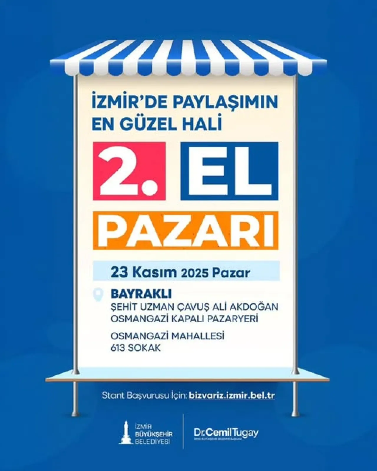 İzmir Bayraklı'da İkinci El Pazarı Kuruluyor: Dayanışma ve Tüketimde Sürdürülebilirlik İzmir Bayraklı'da İkinci El Pazarı Kuruluyor: Dayanışma ve Tüketimde Sürdürülebilirlik