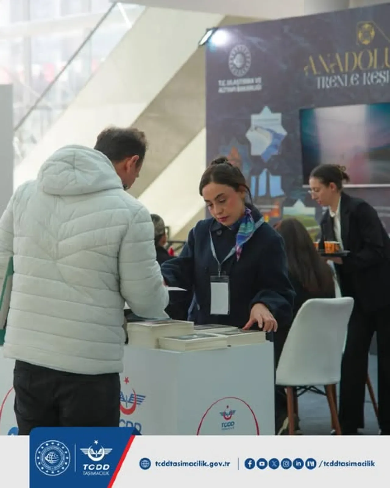 TCDD Taşımacılık, Travel Expo Ankara Fuarı'nda Turistik Tren Rotalarını Tanıtıyor TCDD Taşımacılık, Travel Expo Ankara Fuarı'nda Turistik Tren Rotalarını Tanıtıyor