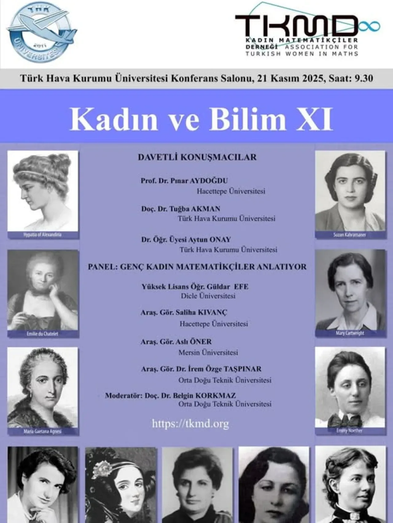 Kadın ve Bilim Buluşması THK Üniversitesi'nde Gerçekleşecek Kadın ve Bilim Buluşması THK Üniversitesi'nde Gerçekleşecek