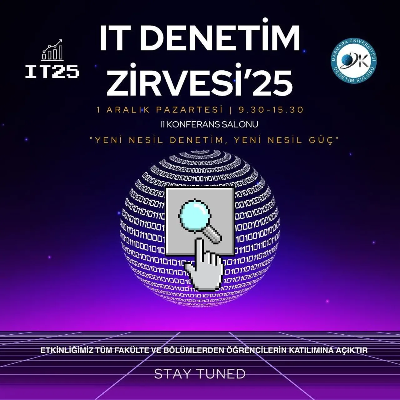 Marmara Üniversitesi'nde Yeni Nesil IT Denetim Zirvesi Düzenleniyor Marmara Üniversitesi'nde Yeni Nesil IT Denetim Zirvesi Düzenleniyor