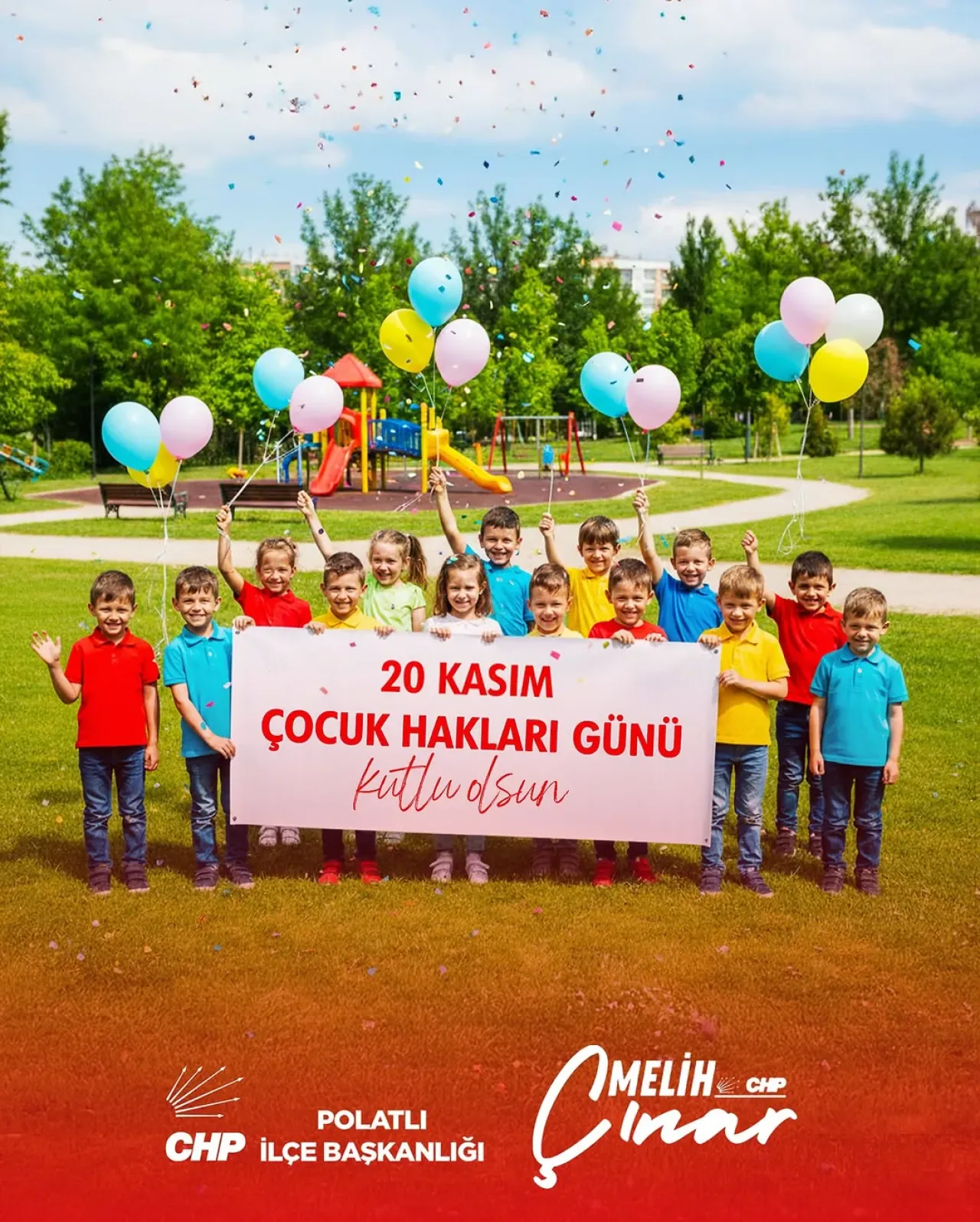 20 Kasım Dünya Çocuk Hakları Günü'nde Eşit ve Adil Bir Gelecek Vurgusu 20 Kasım Dünya Çocuk Hakları Günü'nde Eşit ve Adil Bir Gelecek Vurgusu