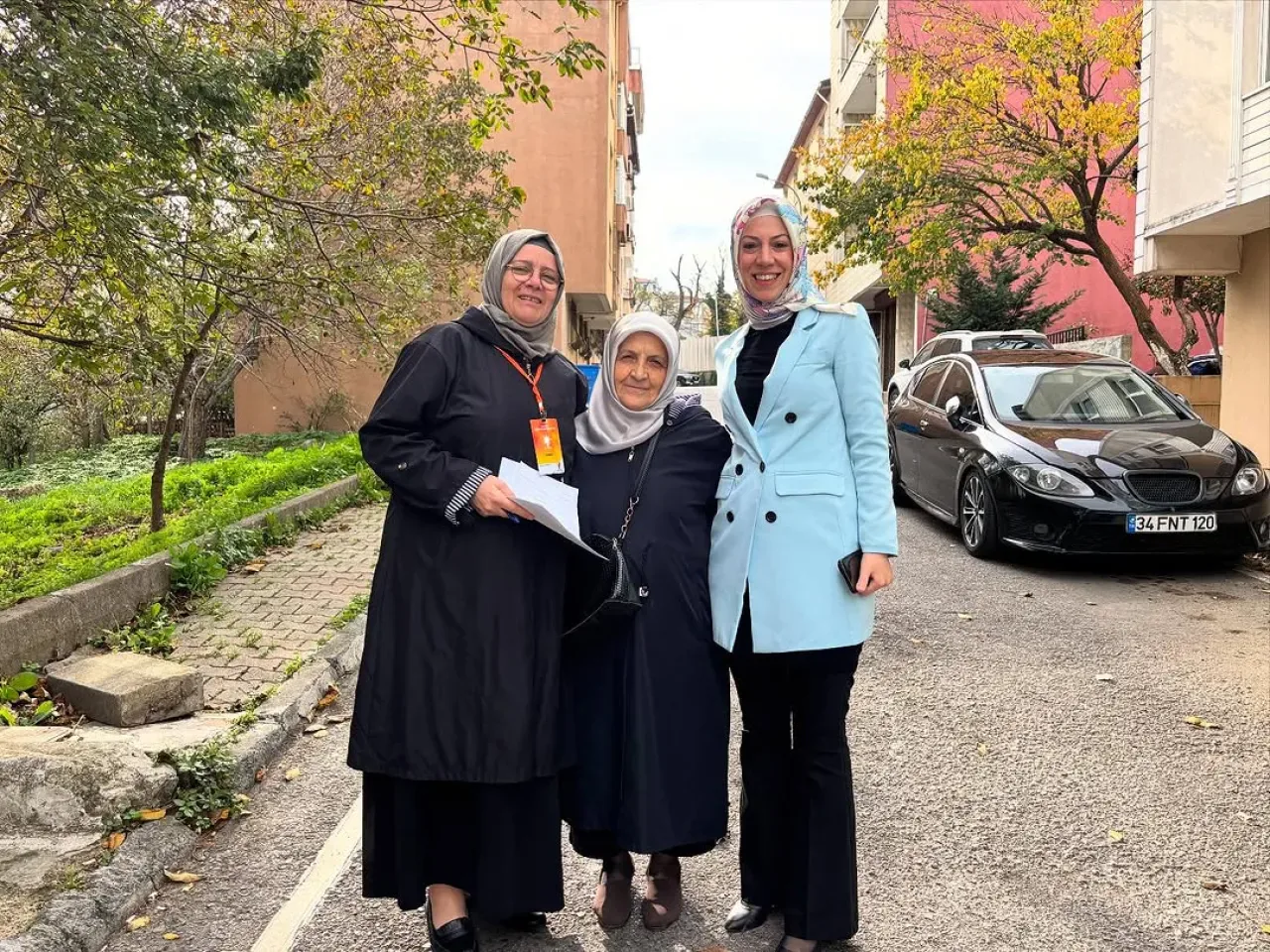 AK Parti Üsküdar Kadın Kolları, Mahalle Mahalle Vatandaşla Buluşuyor AK Parti Üsküdar Kadın Kolları, Mahalle Mahalle Vatandaşla Buluşuyor