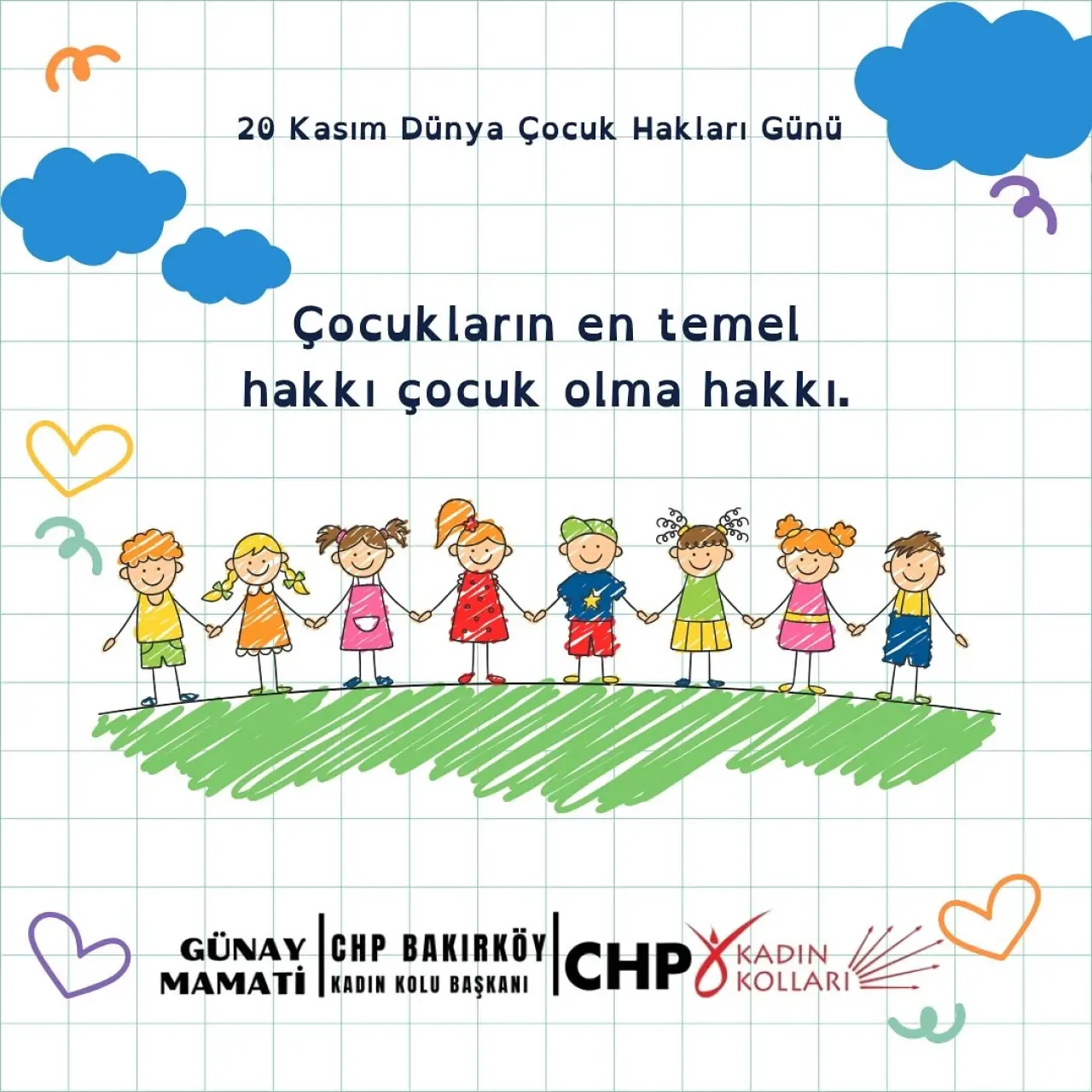 Çocukların Eşit ve Güvenli Yaşam Hakkı için Çağrı Çocukların Eşit ve Güvenli Yaşam Hakkı için Çağrı