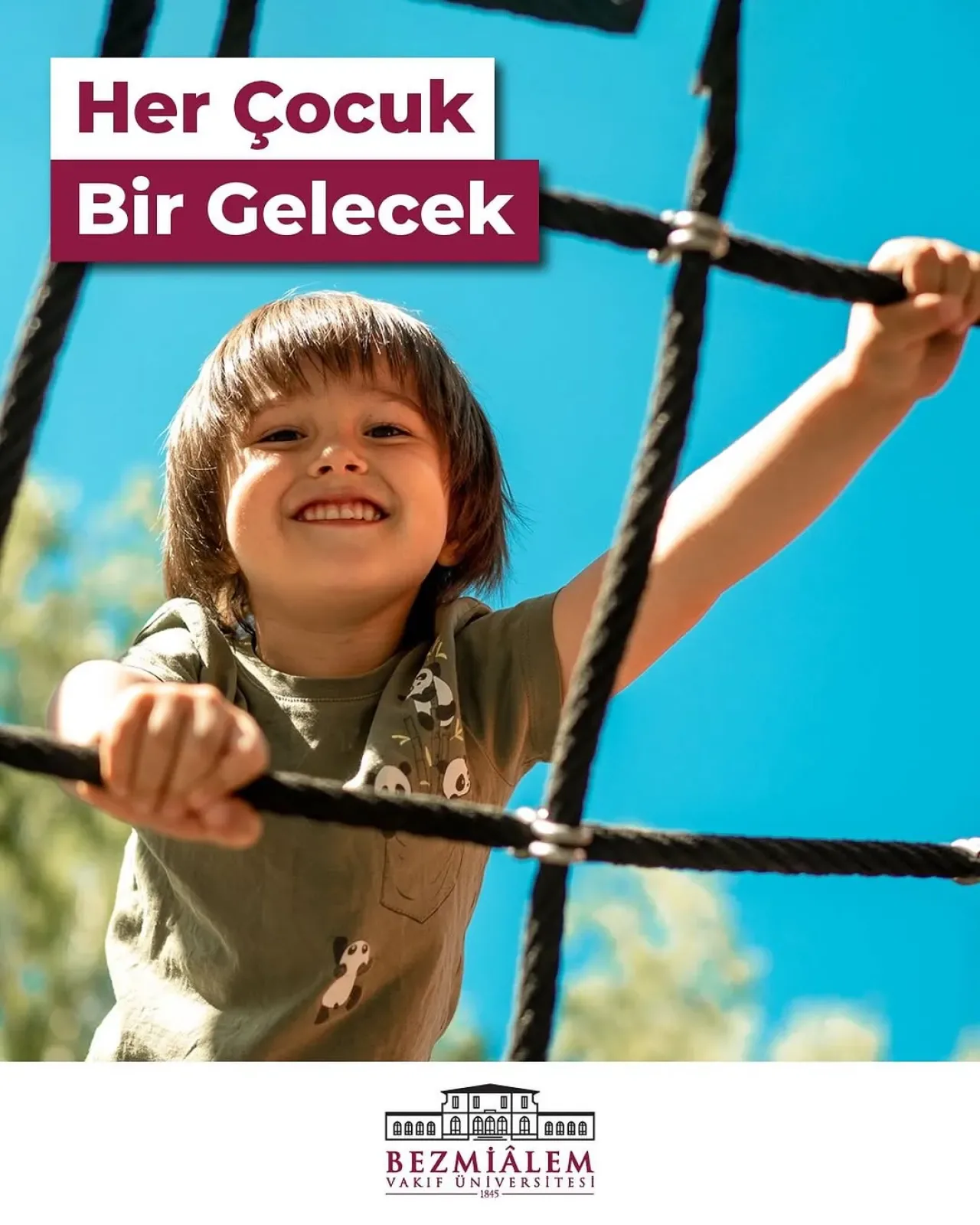 Bezmialem Vakıf Üniversitesi'nden Dünya Çocuk Günü Mesajı: Her Çocuk Bir Gelecektir Bezmialem Vakıf Üniversitesi'nden Dünya Çocuk Günü Mesajı: Her Çocuk Bir Gelecektir