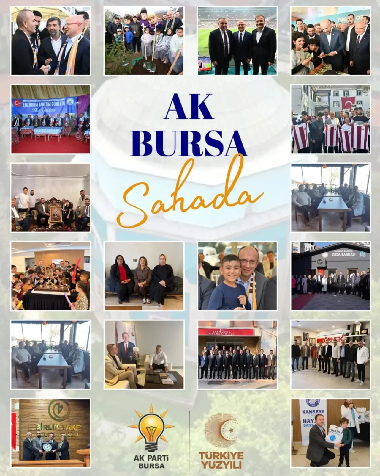 AK Parti Bursa İl Teşkilatı, "Her Eve Bir Selam" Sloganıyla Sahada AK Parti Bursa İl Teşkilatı, "Her Eve Bir Selam" Sloganıyla Sahada