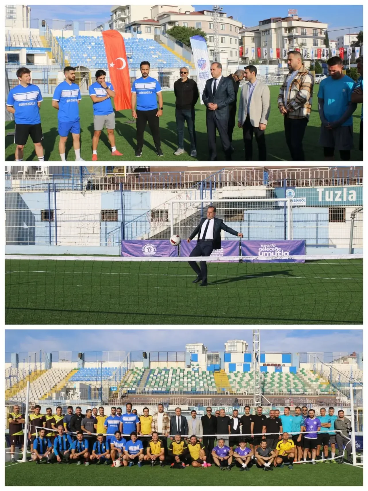 Tuzla'da 24 Kasım Öğretmenler Günü Spor Turnuvalarıyla Kutlandı Tuzla'da 24 Kasım Öğretmenler Günü Spor Turnuvalarıyla Kutlandı