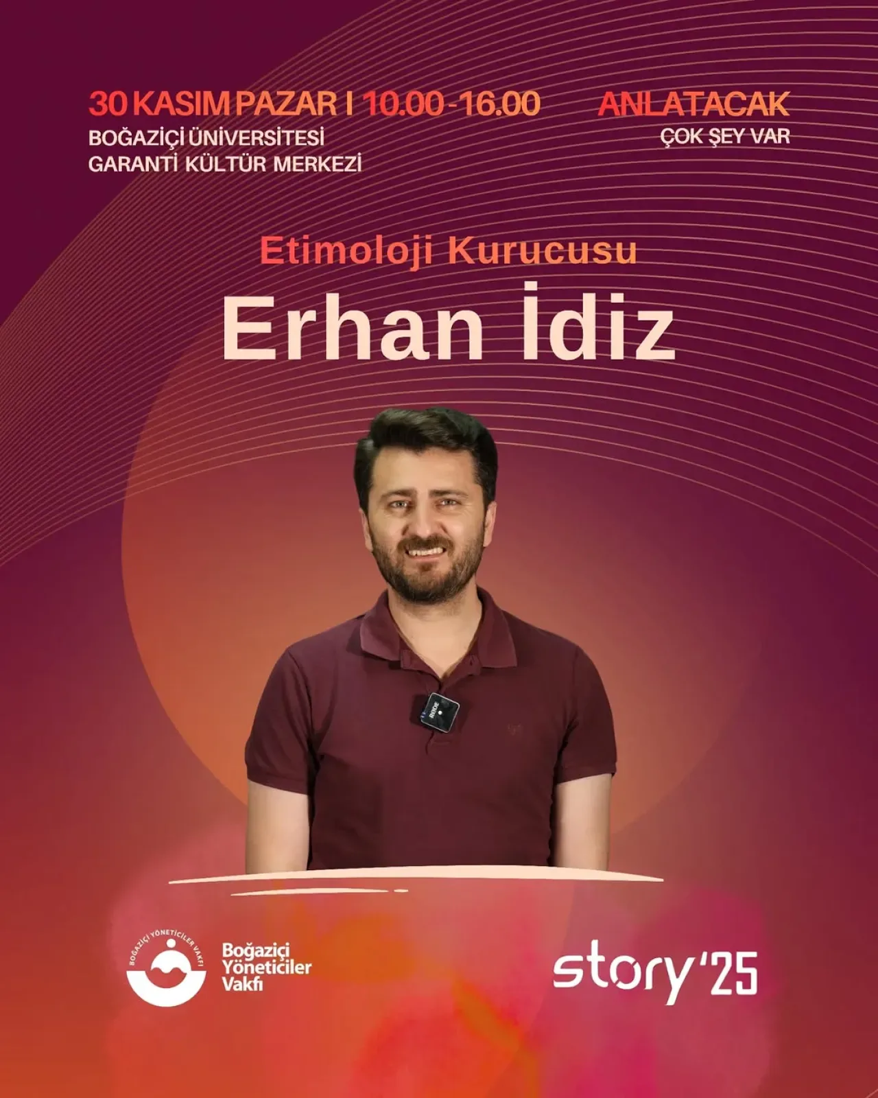 Belgeselci Erhan İdiz'in İlham Veren Hikayesi, Boğaziçi'nde Dinleyicilerle Buluşuyor Belgeselci Erhan İdiz'in İlham Veren Hikayesi, Boğaziçi'nde Dinleyicilerle Buluşuyor
