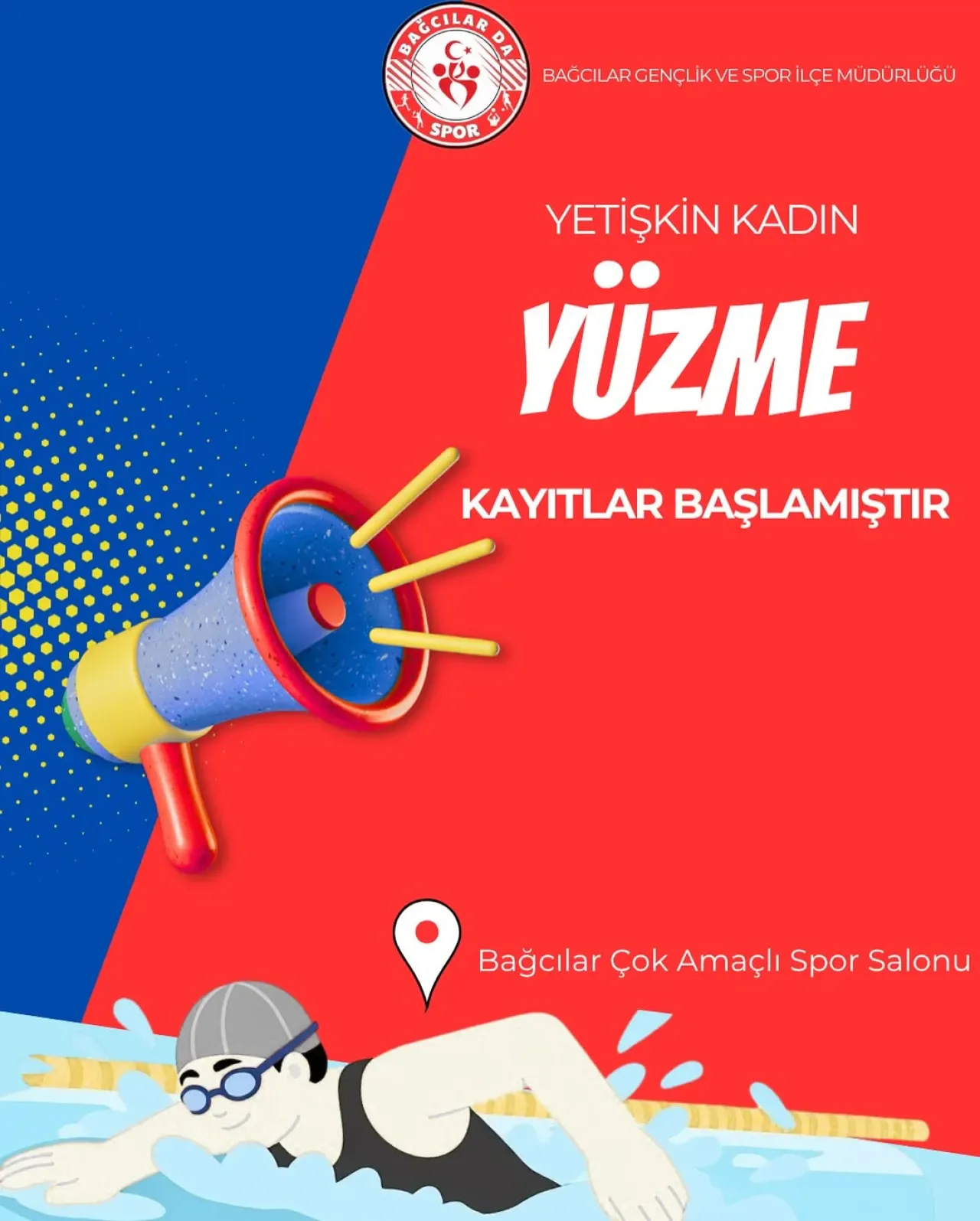 Bağcılar'da Kadınlara Özel Yüzme Kursu Başladı Bağcılar'da Kadınlara Özel Yüzme Kursu Başladı