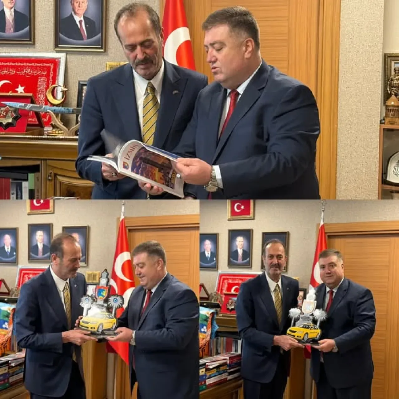 MHP İzmir Milletvekili Osmanağaoğlu, İzmir Şoförler ve Otomobilciler Esnaf Odası Yönetimini Ağırladı MHP İzmir Milletvekili Osmanağaoğlu, İzmir Şoförler ve Otomobilciler Esnaf Odası Yönetimini Ağırladı