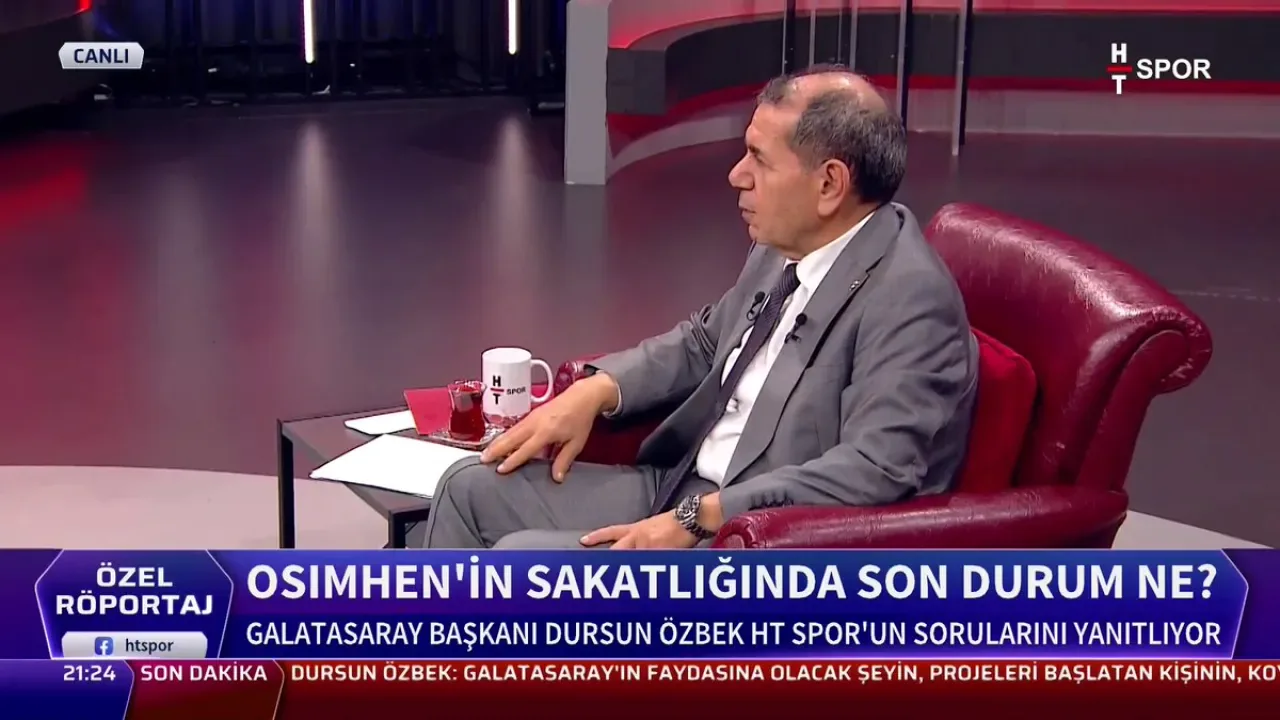 Galatasaray Başkanı Dursun Özbek: Victor Osimhen'in Fenerbahçe Derbisi İçin Zamanında İyileşmesi İçin Çaba Gösteriyoruz Galatasaray Başkanı Dursun Özbek: Victor Osimhen'in Fenerbahçe Derbisi İçin Zamanında İyileşmesi İçin Çaba Gösteriyoruz