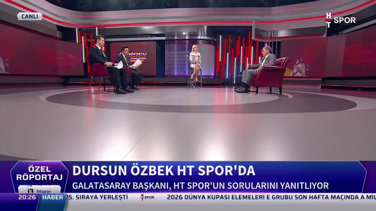 Galatasaray Başkanı Dursun Özbek'ten Okan Buruk Açıklaması Galatasaray Başkanı Dursun Özbek'ten Okan Buruk Açıklaması