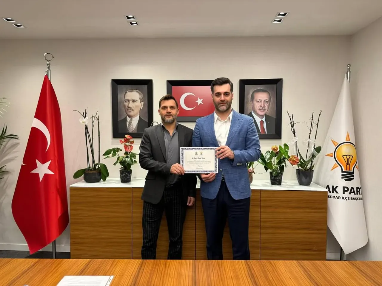 AK Parti Üsküdar'da İcadiye Mahalle Başkanlığına Atama AK Parti Üsküdar'da İcadiye Mahalle Başkanlığına Atama