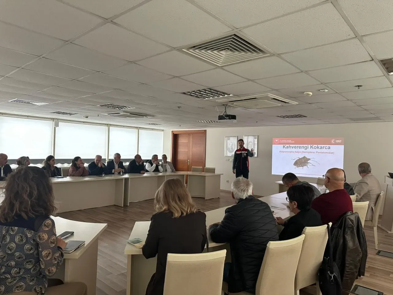 Kahverengi Kokarca Zararlısına Karşı Sarıyer'de Mücadele Eylem Planı Toplantısı Yapıldı Kahverengi Kokarca Zararlısına Karşı Sarıyer'de Mücadele Eylem Planı Toplantısı Yapıldı