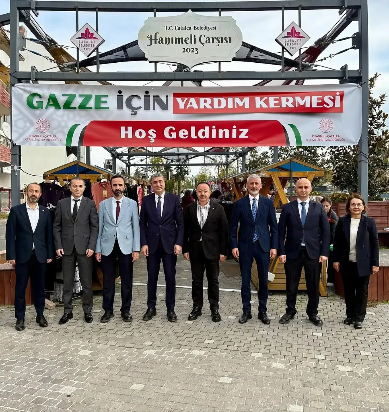 Çatalca'da Gazze İçin Yardım Kermesi Düzenlendi Çatalca'da Gazze İçin Yardım Kermesi Düzenlendi