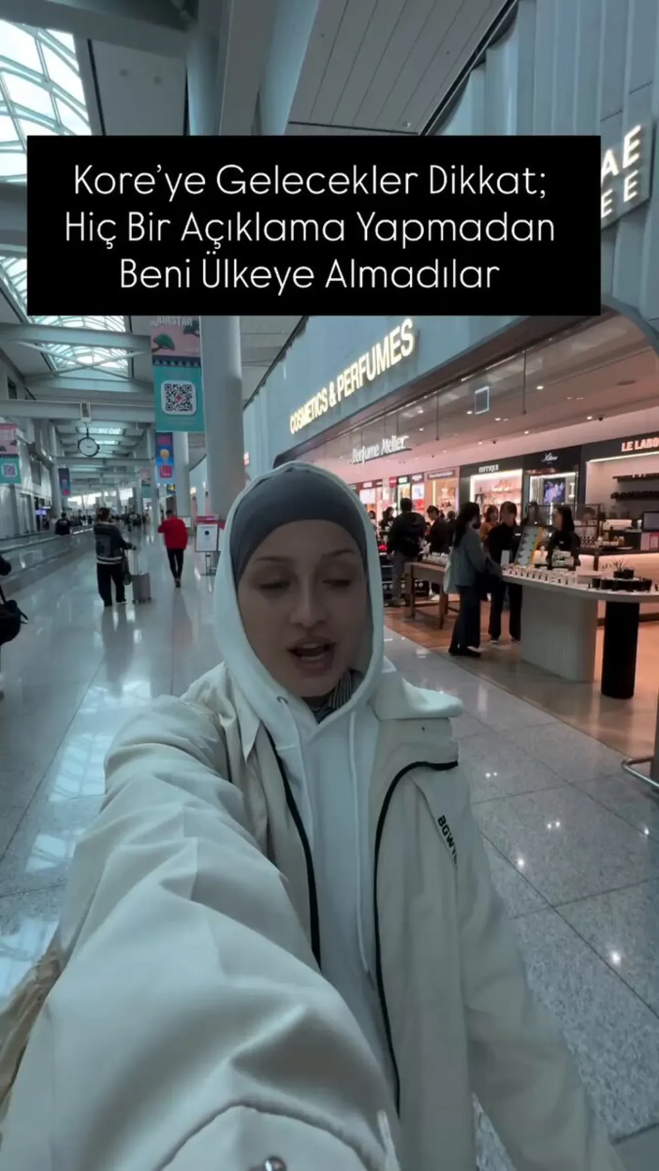 Gezgin Berna Üstündağ, Kore'den Gerekçesiz Bir Şekilde Sınır Dışı Edildi Gezgin Berna Üstündağ, Kore'den Gerekçesiz Bir Şekilde Sınır Dışı Edildi