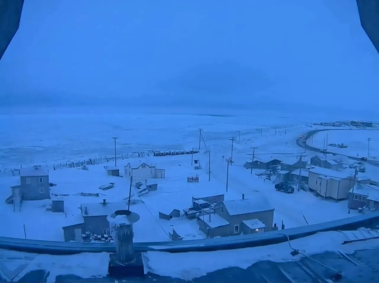 Alaska'nın Barrow Kenti'nde 65 Günlük Gece Başladı Alaska'nın Barrow Kenti'nde 65 Günlük Gece Başladı