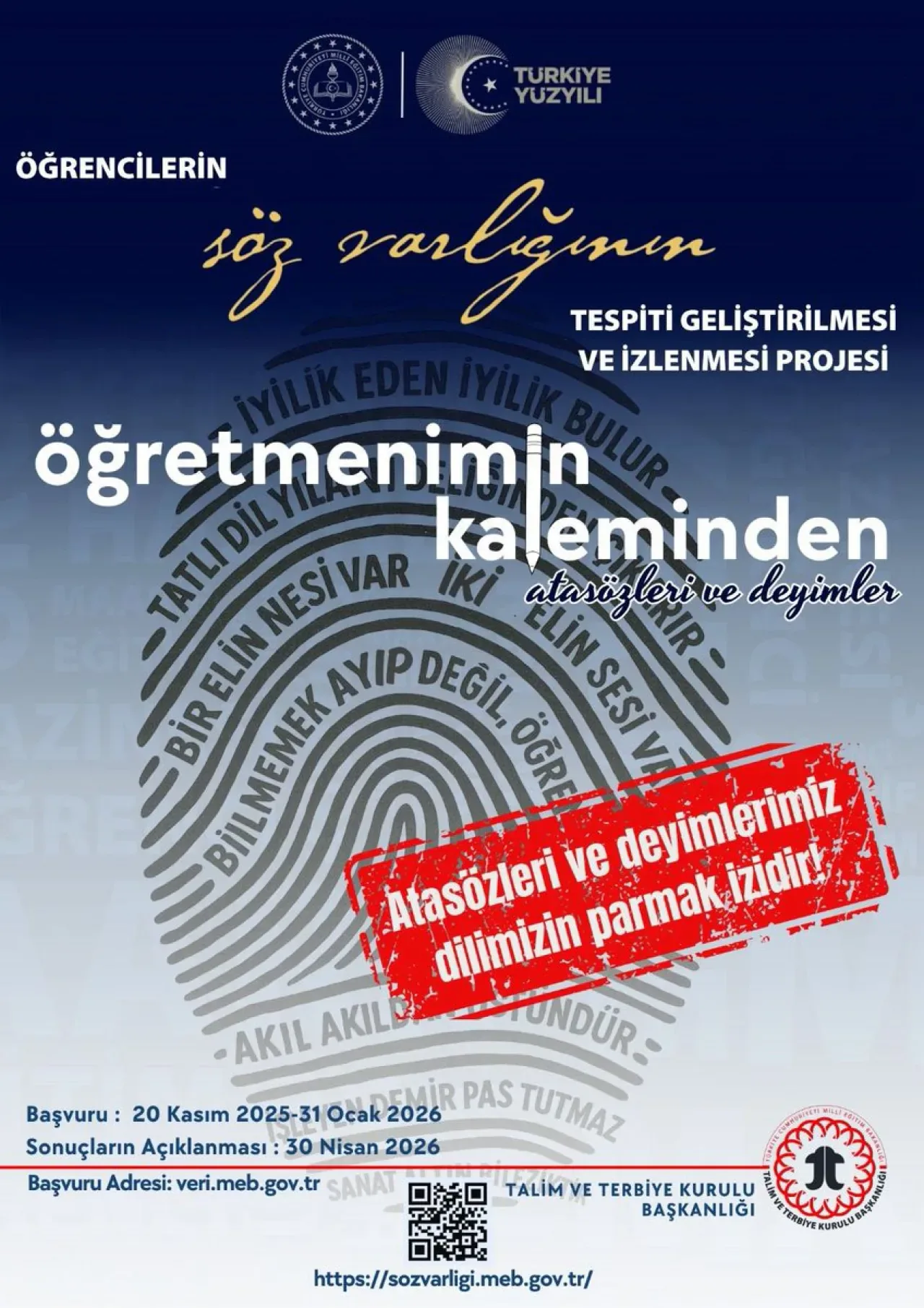 Milli Eğitim Bakanlığı Öğretmenlerden Atasözü ve Deyim Açıklamaları İstiyor Milli Eğitim Bakanlığı Öğretmenlerden Atasözü ve Deyim Açıklamaları İstiyor
