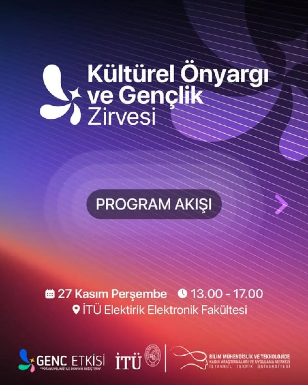 Kültürel Önyargı ve Gençlik Zirvesi İTÜ'de Düzenleniyor Kültürel Önyargı ve Gençlik Zirvesi İTÜ'de Düzenleniyor