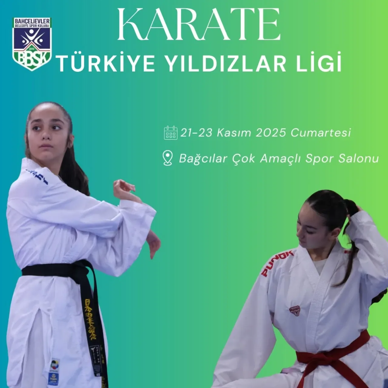 Bahçelievler Belediye Spor, Yıldızlar Ligi Karate Müsabakalarına Ev Sahipliği Yapacak Bahçelievler Belediye Spor, Yıldızlar Ligi Karate Müsabakalarına Ev Sahipliği Yapacak