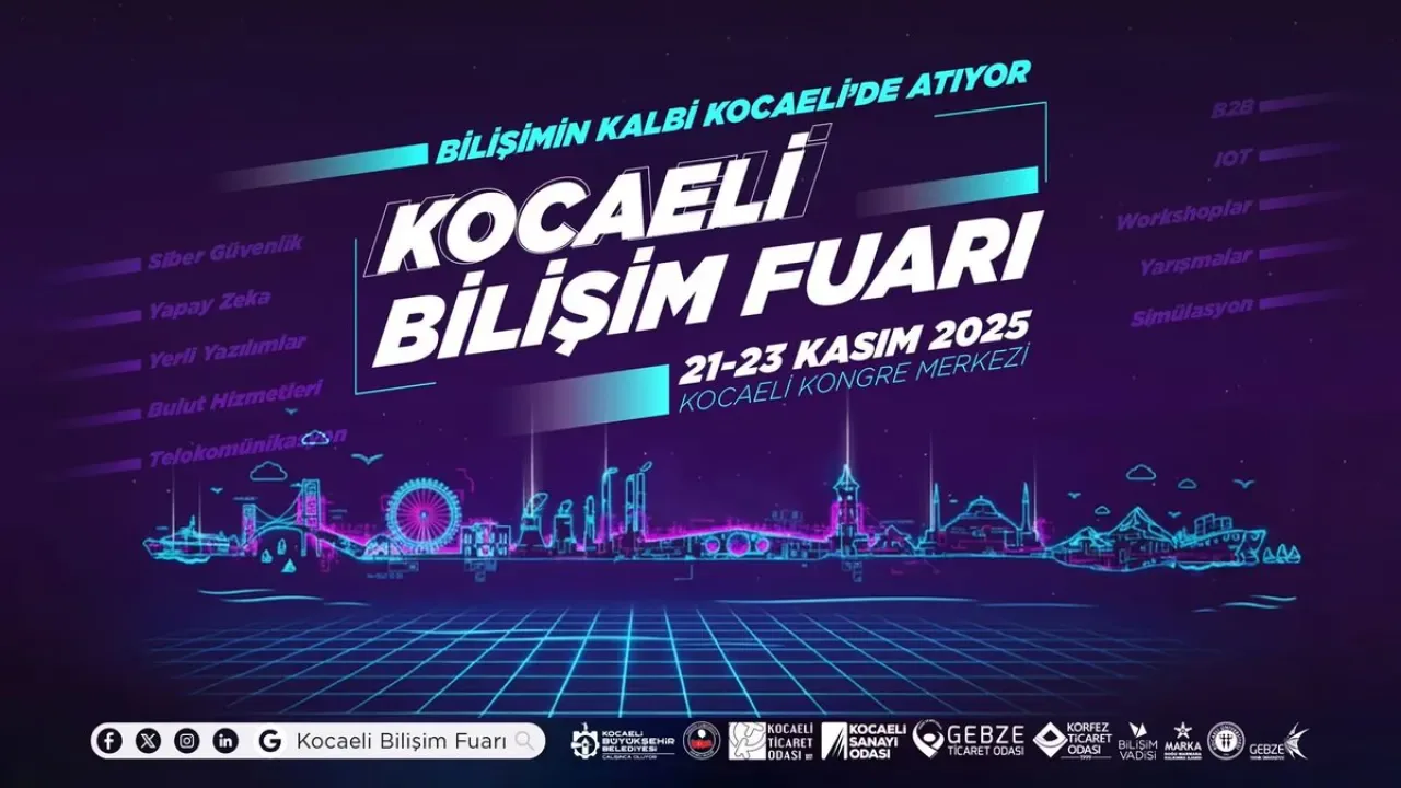 Kocaeli Bilişim Fuarı 2025: Teknoloji Dünyasının Öncü İsimleri Buluşuyor Kocaeli Bilişim Fuarı 2025: Teknoloji Dünyasının Öncü İsimleri Buluşuyor