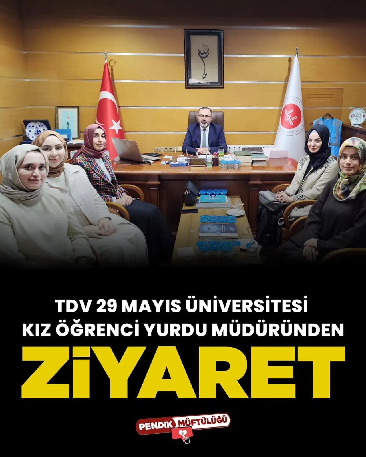Pendik İlçe Müftülüğü'ne Üniversite Yurdundan İş Birliği Ziyareti Pendik İlçe Müftülüğü'ne Üniversite Yurdundan İş Birliği Ziyareti