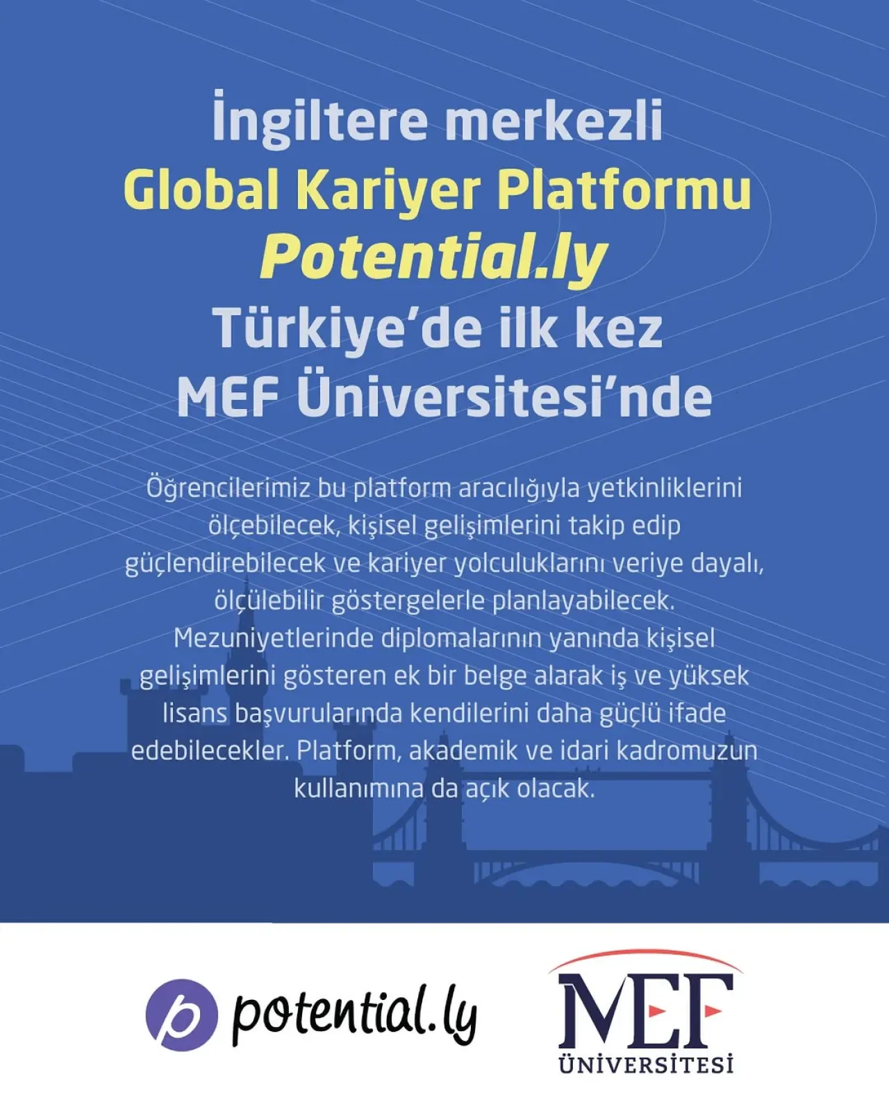 MEF Üniversitesi, Öğrencilerine Yapay Zeka Destekli Kariyer Platformu Sundu MEF Üniversitesi, Öğrencilerine Yapay Zeka Destekli Kariyer Platformu Sundu