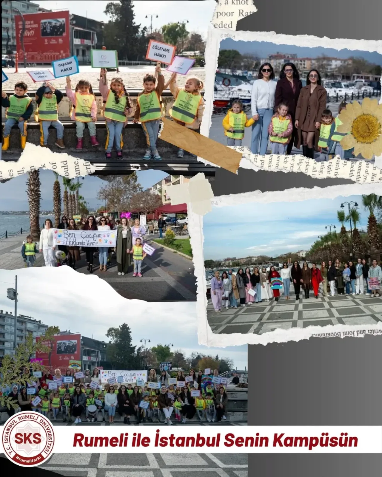 Rumeli Üniversitesi Çocuk Gelişimi Kulübü Dünya Çocuk Günü'nde Miniklerle Buluştu Rumeli Üniversitesi Çocuk Gelişimi Kulübü Dünya Çocuk Günü'nde Miniklerle Buluştu