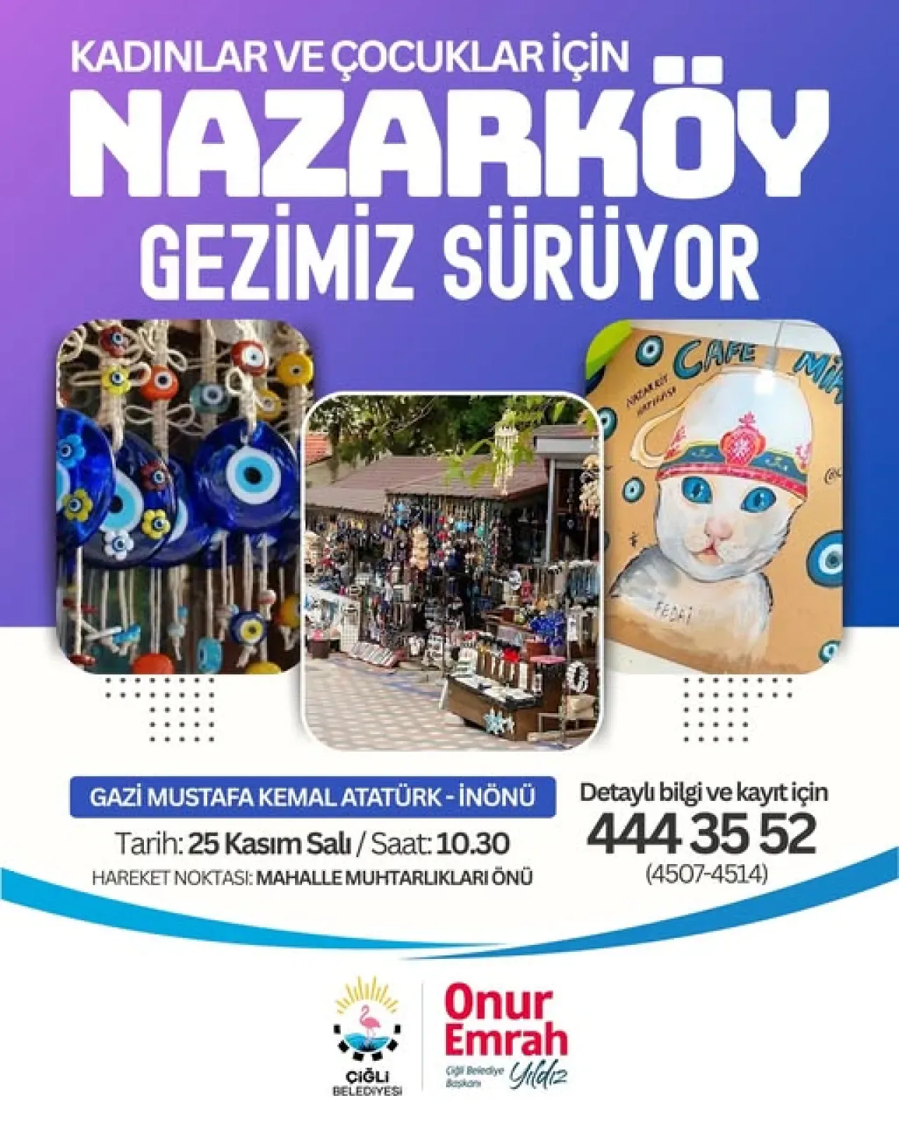 Çiğli Belediyesi'nin Nazar Köy Gezileri Kadın ve Çocuklar İçin Devam Ediyor Çiğli Belediyesi'nin Nazar Köy Gezileri Kadın ve Çocuklar İçin Devam Ediyor