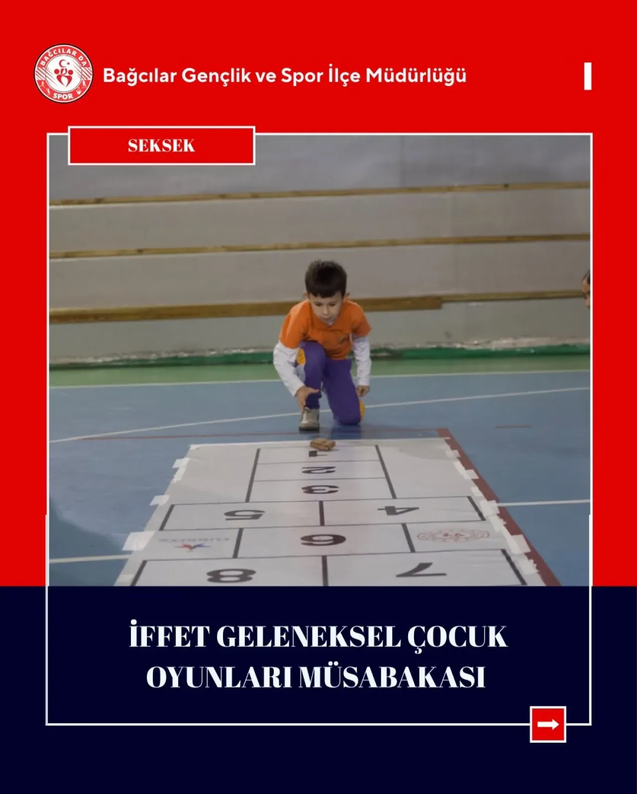 Bağcılar'da Geleneksel Çocuk Oyunları Şenliği: Seksek Yarışması Renkli Görüntülere Sahne Oldu Bağcılar'da Geleneksel Çocuk Oyunları Şenliği: Seksek Yarışması Renkli Görüntülere Sahne Oldu