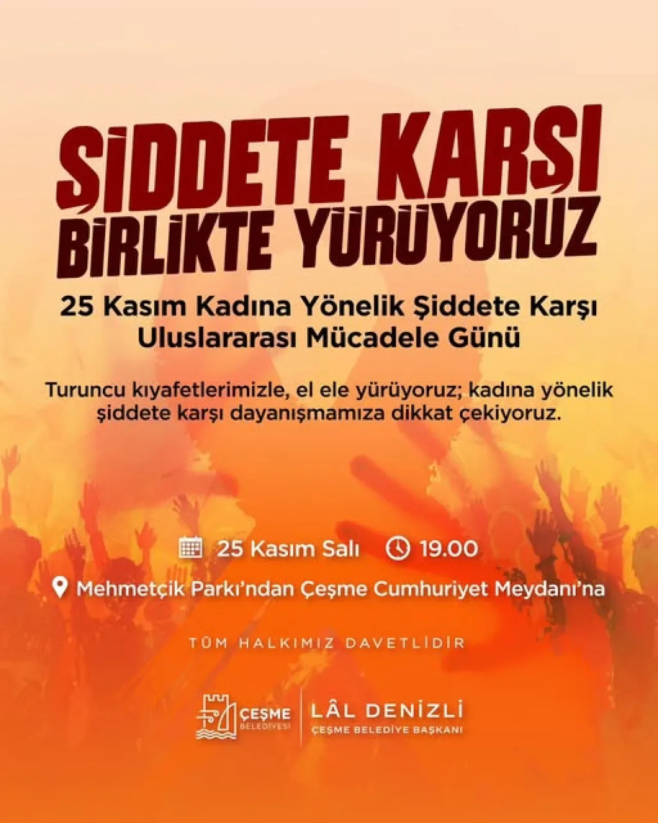 İzmir Çeşme'de 25 Kasım'da Kadına Yönelik Şiddete Karşı Dayanışma Yürüyüşü İzmir Çeşme'de 25 Kasım'da Kadına Yönelik Şiddete Karşı Dayanışma Yürüyüşü