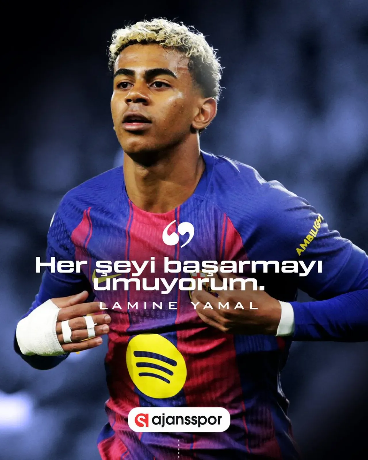 Lamine Yamal'dan Büyük Hedefler: LALIGA, Şampiyonlar Ligi, Dünya Kupası ve Ballon d'Or Lamine Yamal'dan Büyük Hedefler: LALIGA, Şampiyonlar Ligi, Dünya Kupası ve Ballon d'Or