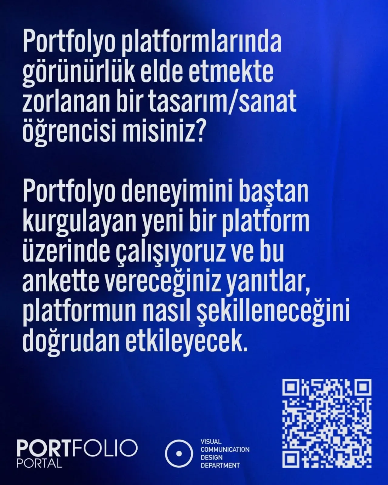 İletişim Fakültesi Öğrencileri, Tasarım ve Sanat Öğrencileri İçin Portfolyo Platformu Geliştiriyor İletişim Fakültesi Öğrencileri, Tasarım ve Sanat Öğrencileri İçin Portfolyo Platformu Geliştiriyor