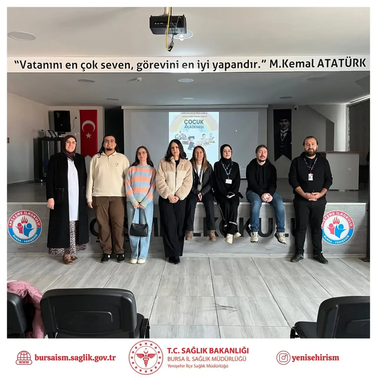 Bursa Yenişehir'de Çocuk ve Genç Akademisi Eğitimleriyle Sağlık Okuryazarlığı Güçlendiriliyor Bursa Yenişehir'de Çocuk ve Genç Akademisi Eğitimleriyle Sağlık Okuryazarlığı Güçlendiriliyor