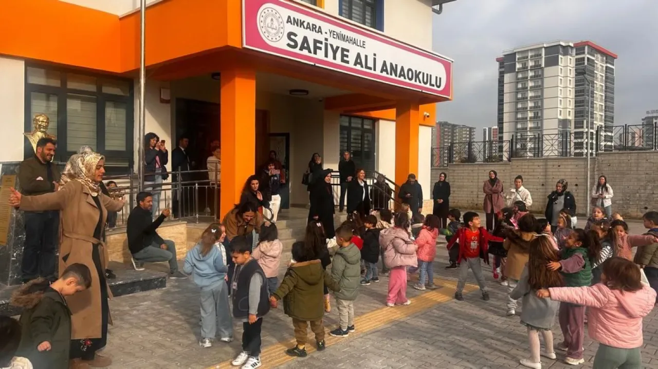 Yenimahalle'de Yeni Anaokulu Eğitime Başladı Yenimahalle'de Yeni Anaokulu Eğitime Başladı