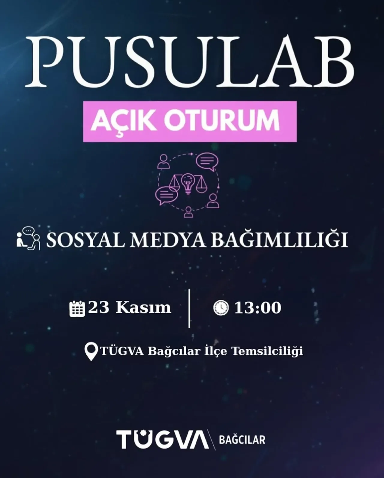 Bağcılar'da Sosyal Medya Bağımlılığı Masaya Yatırılıyor Bağcılar'da Sosyal Medya Bağımlılığı Masaya Yatırılıyor