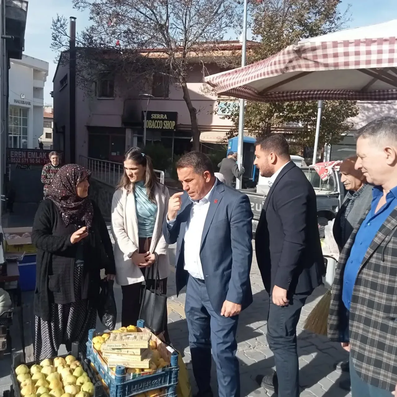 Ayaş'ta CHP'li Heyetten Yerinde İnceleme ve Dinleme Ziyareti Ayaş'ta CHP'li Heyetten Yerinde İnceleme ve Dinleme Ziyareti