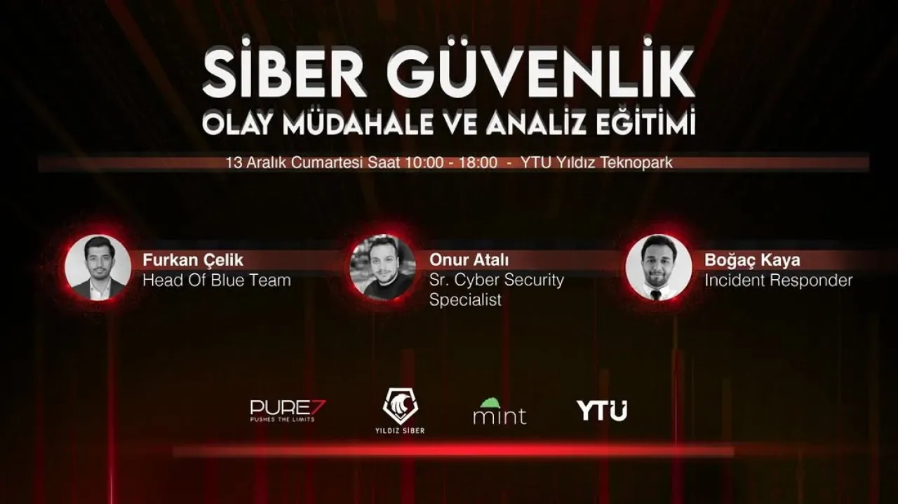 Siber Güvenlik Uzmanları YTÜ'de Olay Müdahale Eğitiminde Buluşuyor Siber Güvenlik Uzmanları YTÜ'de Olay Müdahale Eğitiminde Buluşuyor