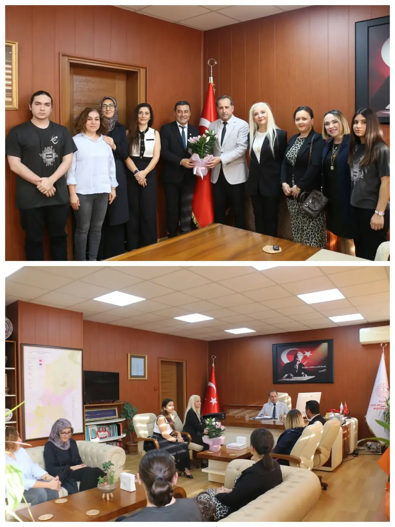 İstanbul Tuzla'da Öğretmenler Günü'nde Anlamlı Ziyaret İstanbul Tuzla'da Öğretmenler Günü'nde Anlamlı Ziyaret