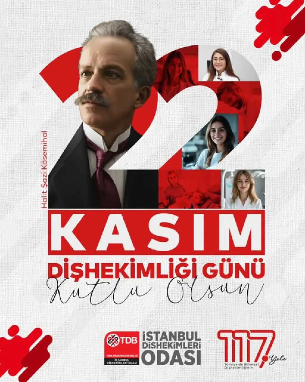 İstanbul Dişhekimleri Odası'ndan 22 Kasım Dişhekimliği Günü Mesajı: Dayanışma ve Teşekkür İstanbul Dişhekimleri Odası'ndan 22 Kasım Dişhekimliği Günü Mesajı: Dayanışma ve Teşekkür