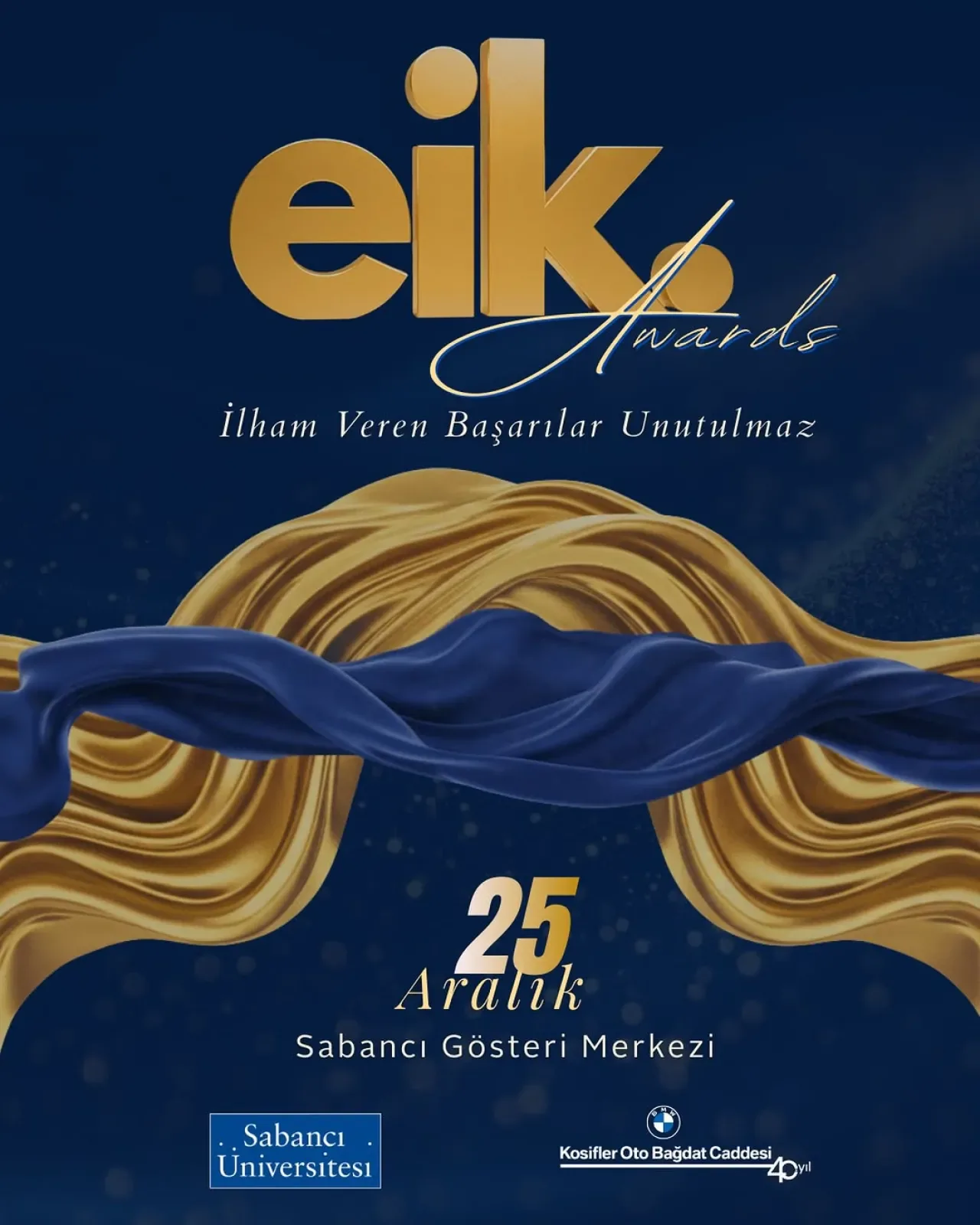EİK Ödül Töreni, 25 Aralık'ta Sabancı Gösteri Merkezi'nde Gerçekleşecek EİK Ödül Töreni, 25 Aralık'ta Sabancı Gösteri Merkezi'nde Gerçekleşecek