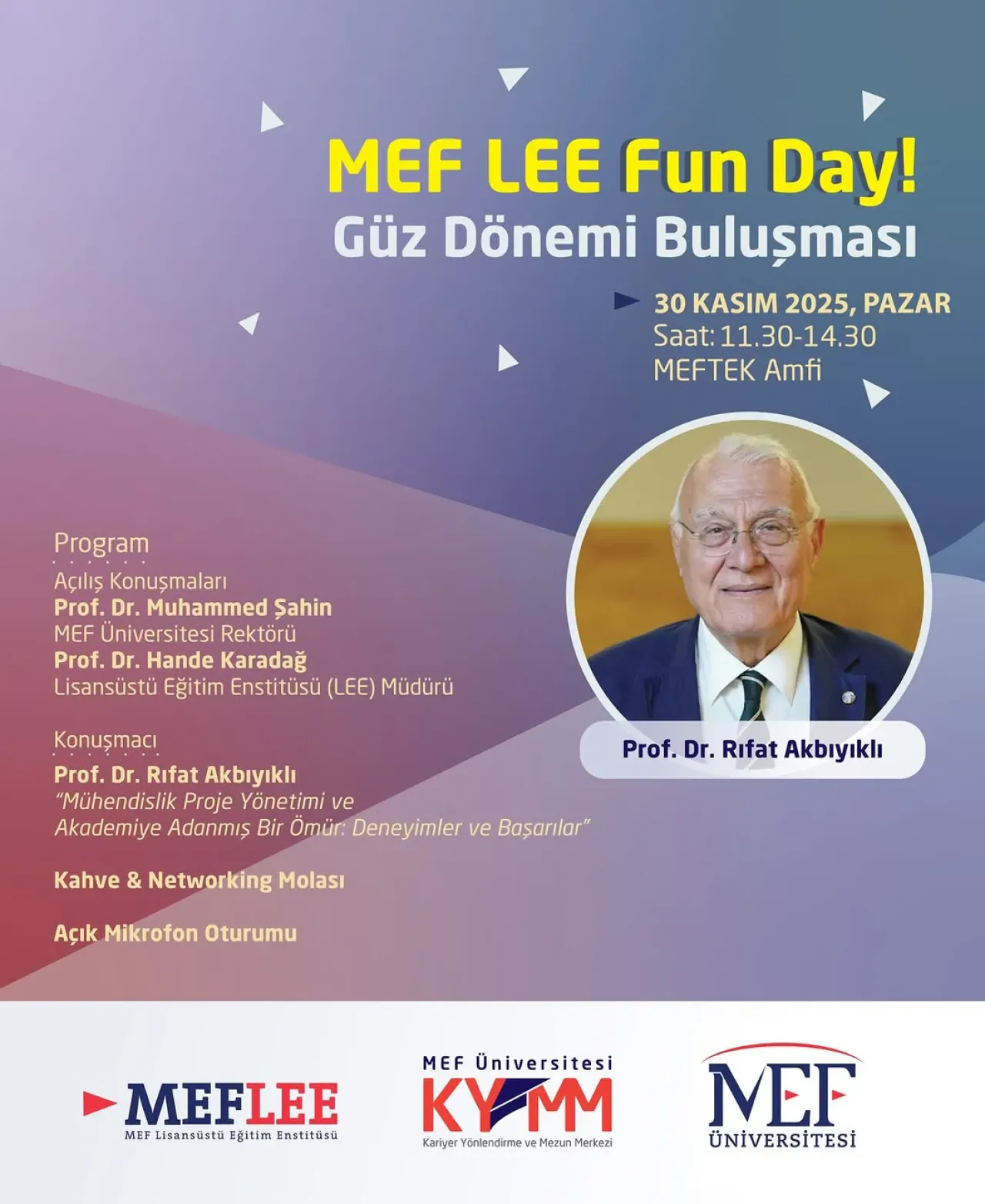 MEF Üniversitesi'nde Mezunlar ve Akademisyenler MEF Fun Day'de Buluşuyor MEF Üniversitesi'nde Mezunlar ve Akademisyenler MEF Fun Day'de Buluşuyor