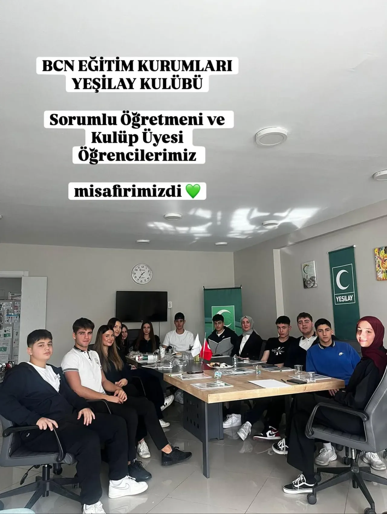 BCN Eğitim Kurumları Yeşilay Kulübü, Ümraniye'de İş Birliği İçin Bir Araya Geldi BCN Eğitim Kurumları Yeşilay Kulübü, Ümraniye'de İş Birliği İçin Bir Araya Geldi