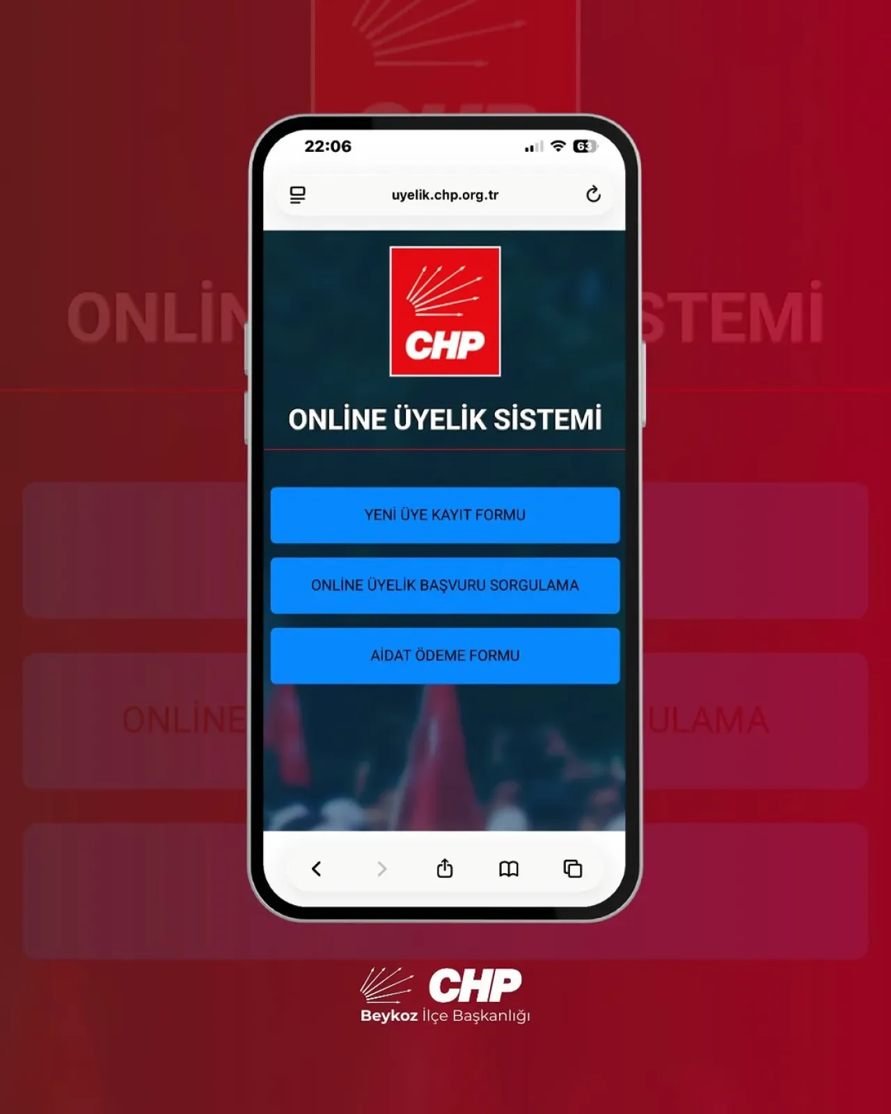 CHP Beykoz İlçe Başkanlığı'ndan Vatandaşlara "Birlik" Çağrısı CHP Beykoz İlçe Başkanlığı'ndan Vatandaşlara "Birlik" Çağrısı